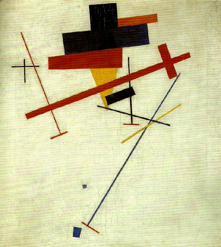 suprematist painting, Kazimir Malevich
